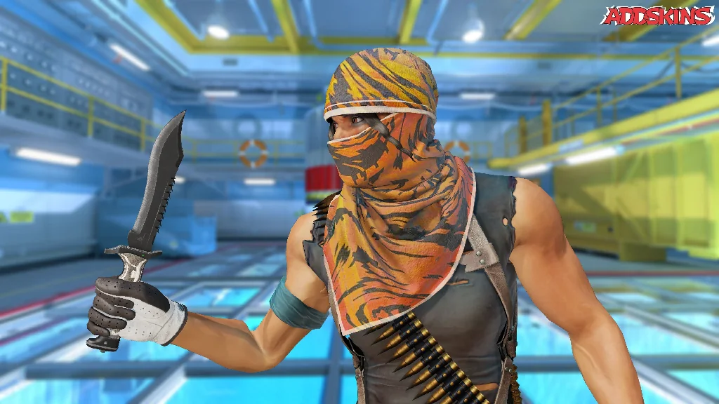 ★ Bowie Knife | Black Laminate pose-2