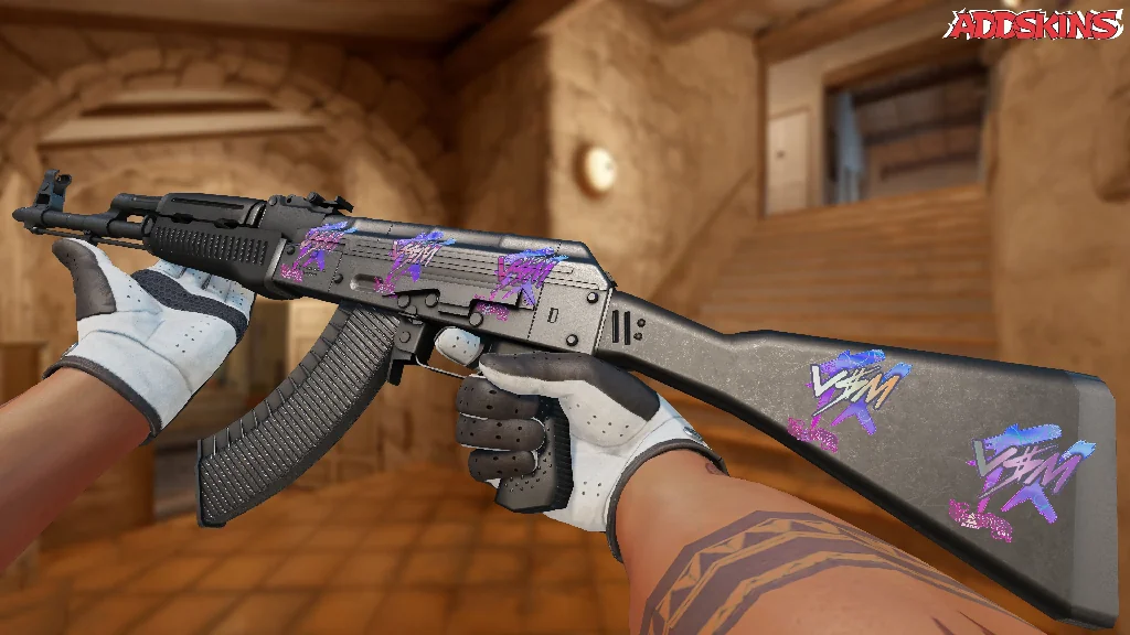 Sticker | v$m (Holo) | Paris 2023 inspecting