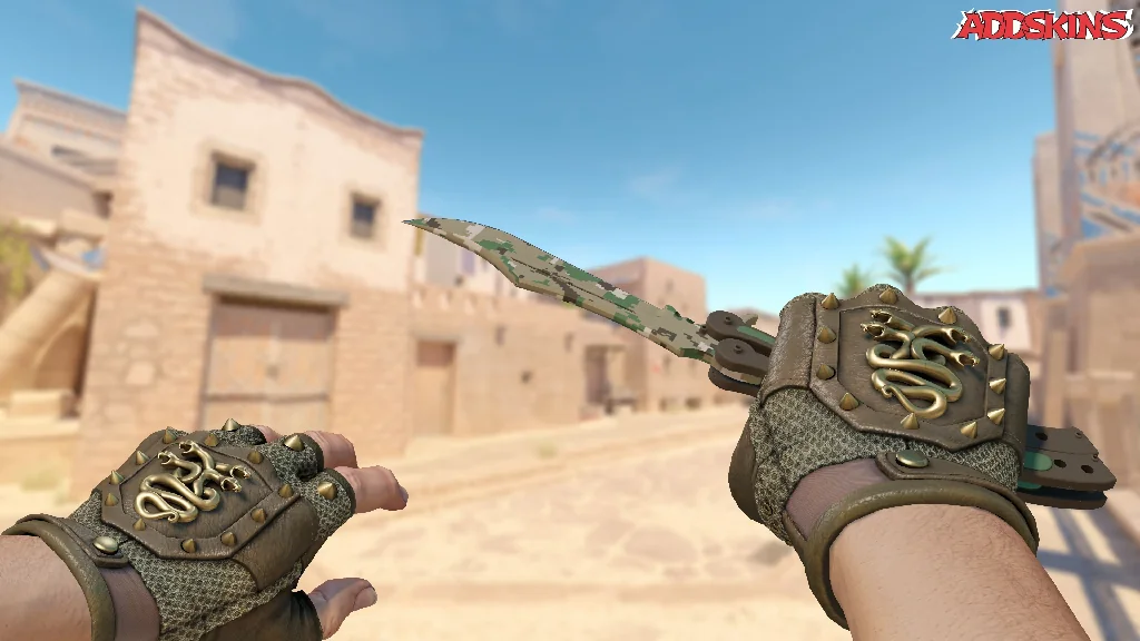 ★ Butterfly Knife | Forest DDPAT holding