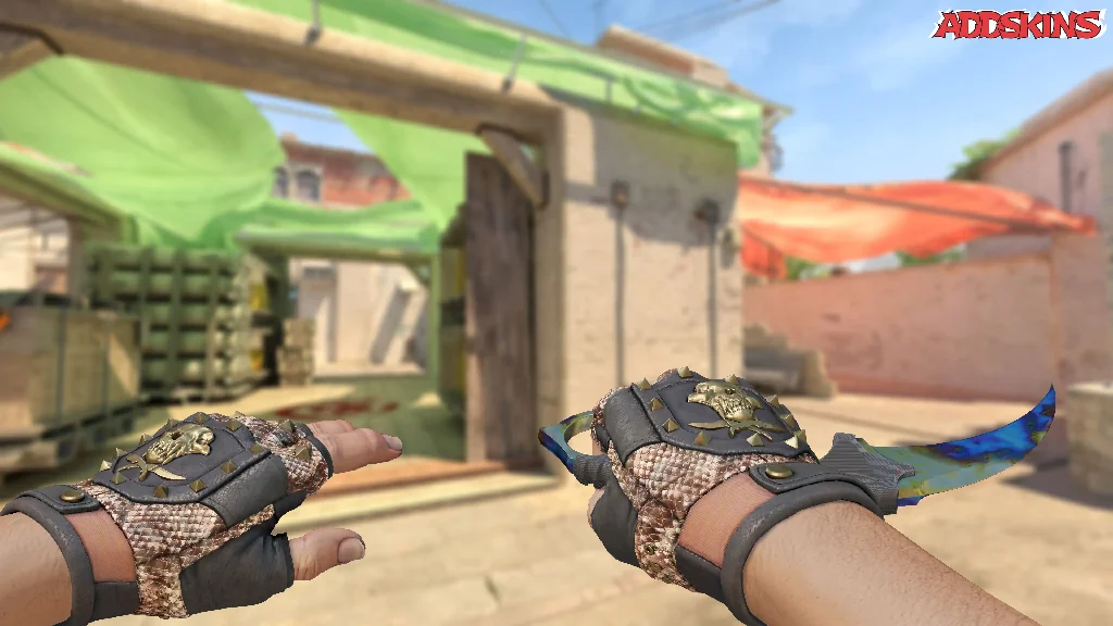 ★ Karambit | Case Hardened holding
