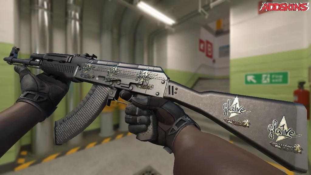 Sticker | gla1ve (Gold) | Antwerp 2022 inspecting