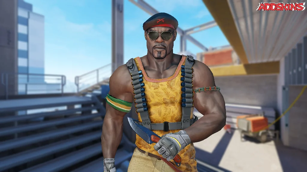 ★ Gut Knife | Blue Steel pose-1