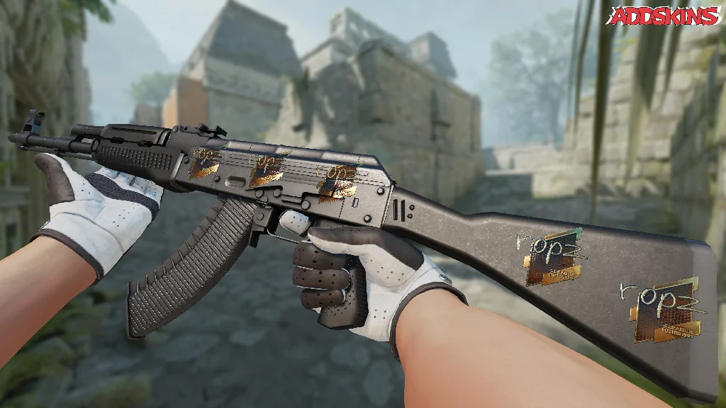 Sticker | ropz (Gold) | Boston 2018 inspecting