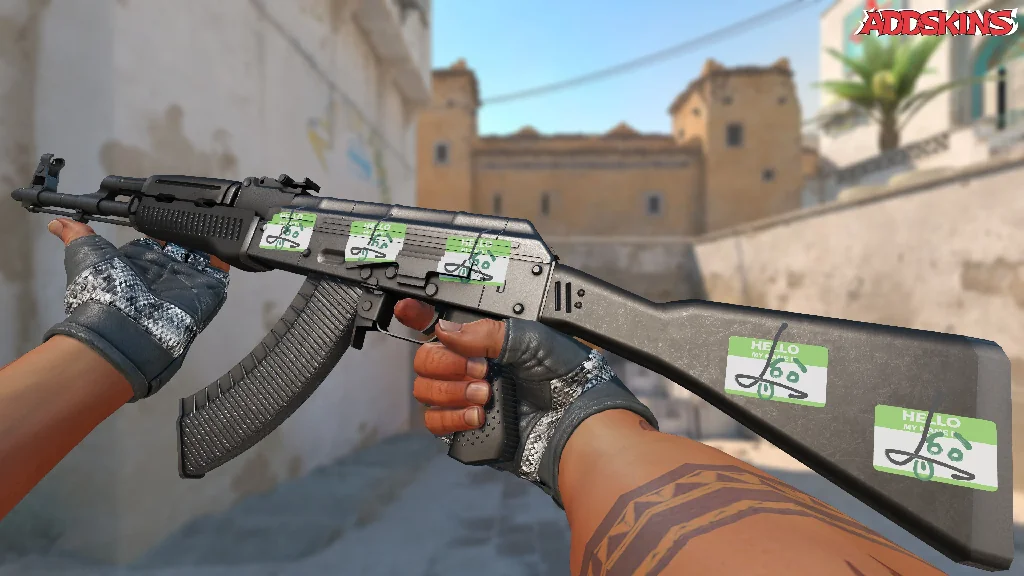 Sticker | Hello SG 553 inspecting