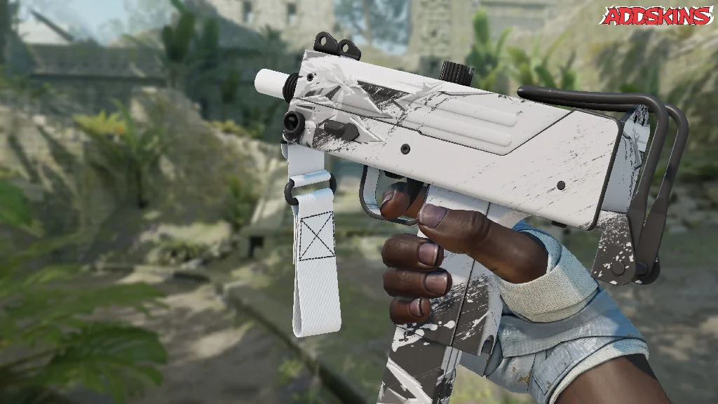 MAC-10 | Snow Splash inspecting
