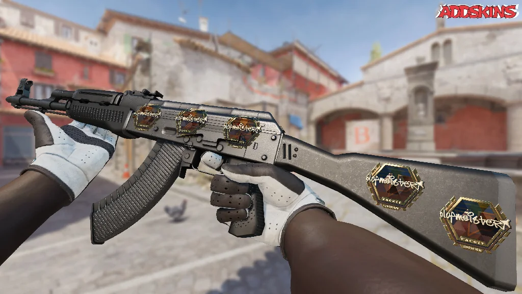 Sticker | olofmeister (Gold) | London 2018 inspecting