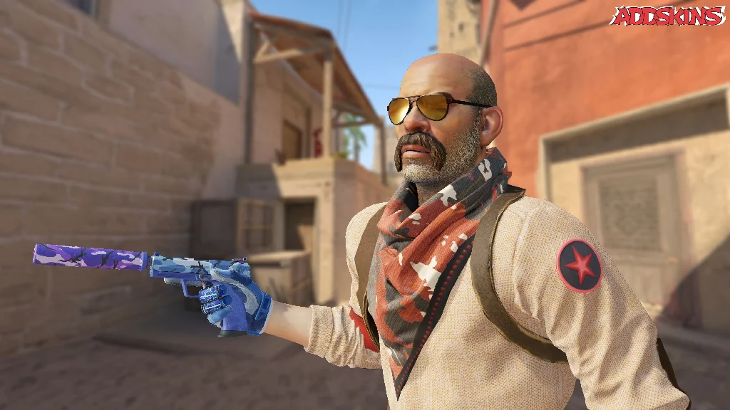USP-S | Alpine Camo pose-3
