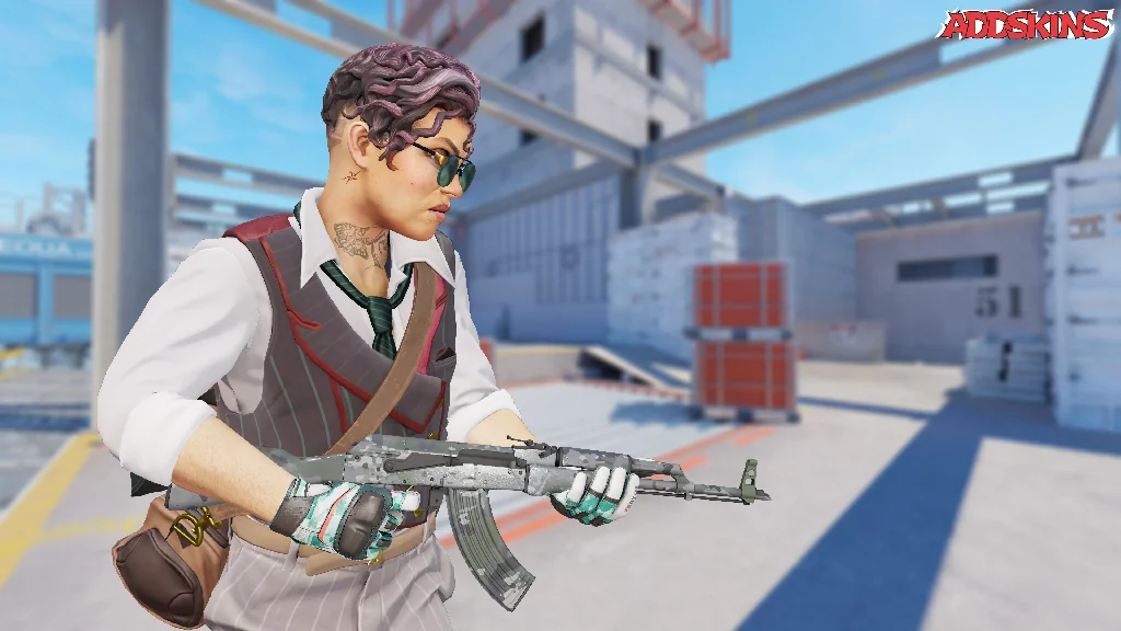 AK-47 | VariCamo Grey pose-3