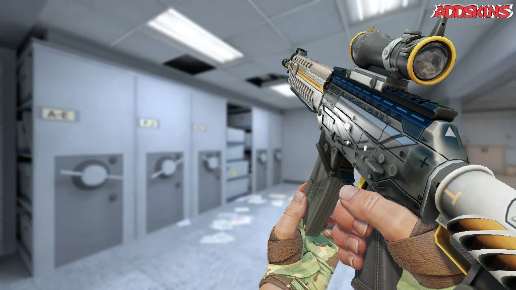 SG 553 | Aerial reloading