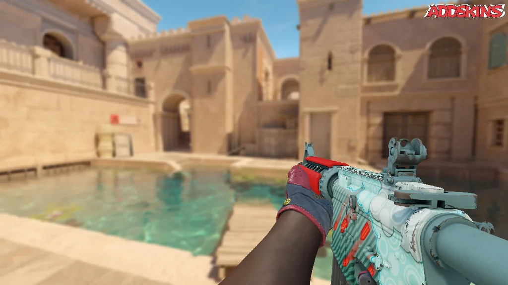 M4A4 | Bullet Rain holding