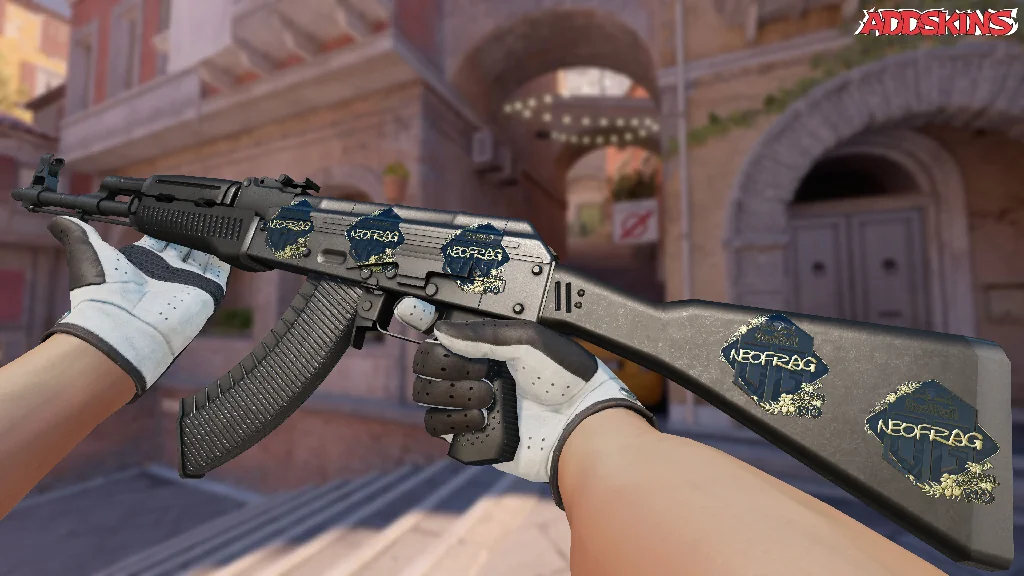 Sticker | NEOFRAG (Gold) | Rio 2022 inspecting