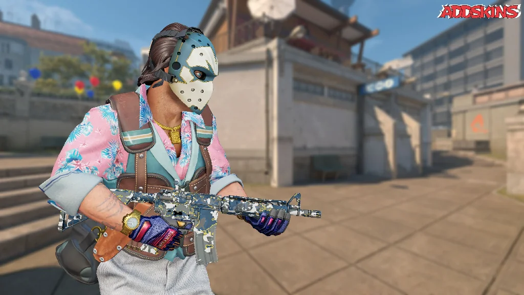 M4A4 | Global Offensive pose-3