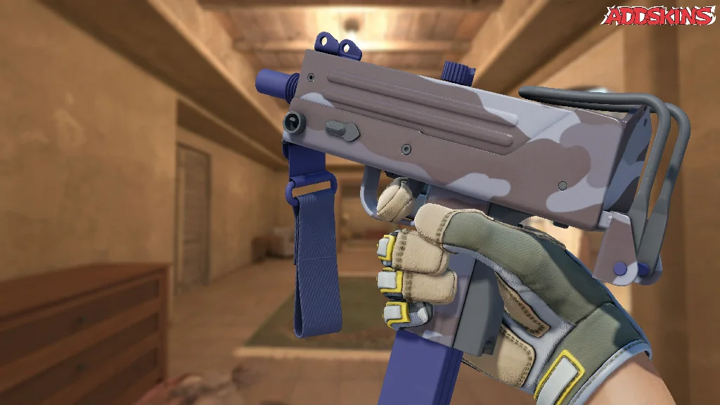 MAC-10 | Storm Camo inspecting