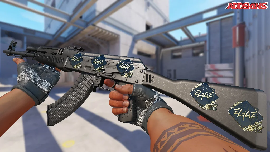 Sticker | EliGE (Gold) | Rio 2022 inspecting