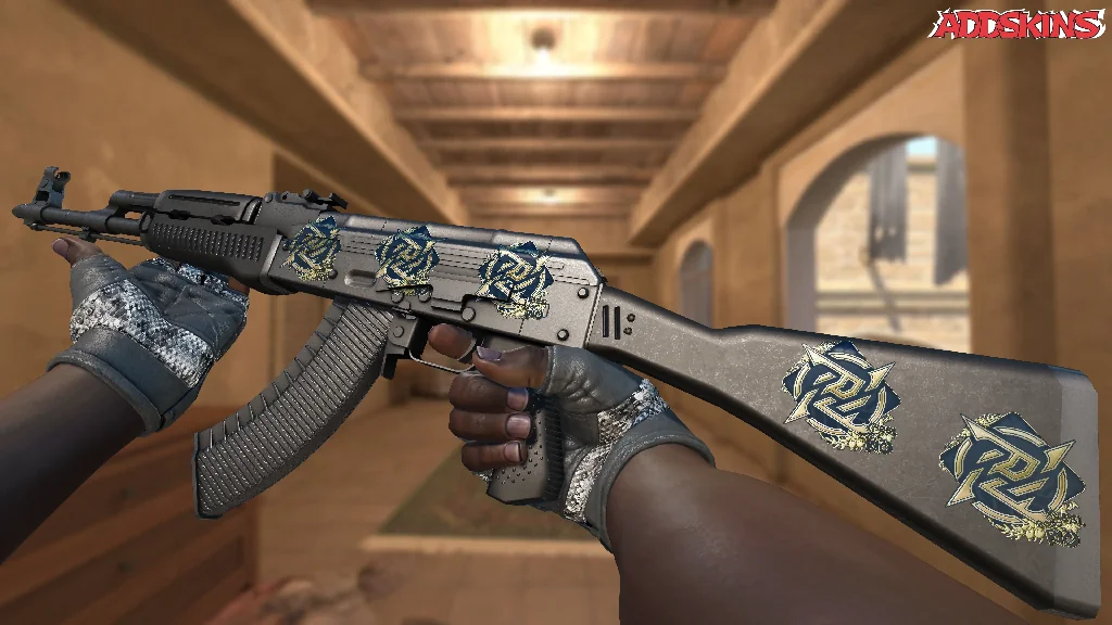 Sticker | Ninjas in Pyjamas (Gold) | Rio 2022 inspecting