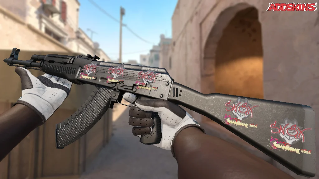 Sticker | Snax (Glitter) | Shanghai 2024 inspecting