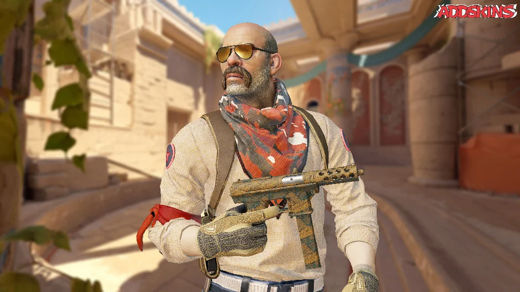 Tec-9 | Rust Leaf pose-1