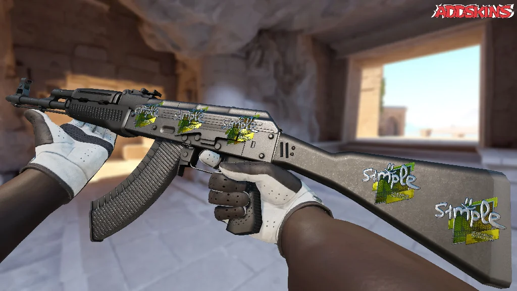 Sticker | s1mple (Foil) | Boston 2018 inspecting