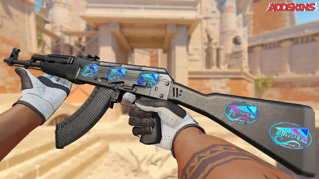 Sticker | Miami Buttery (Holo) inspecting