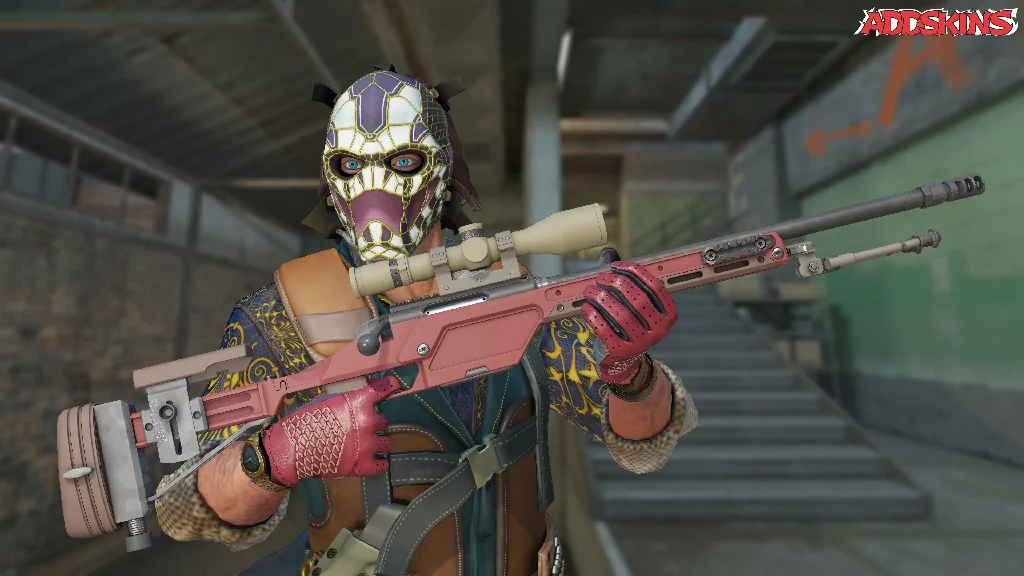 SSG 08 | Red Stone pose-1