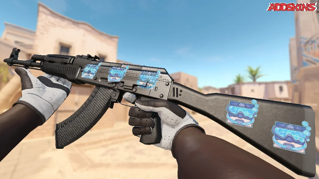 Sticker | Froggles (Holo) inspecting