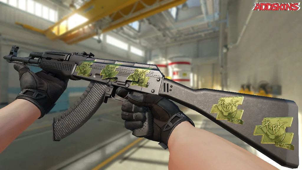 Sticker | RpK (Gold) | Atlanta 2017 inspecting