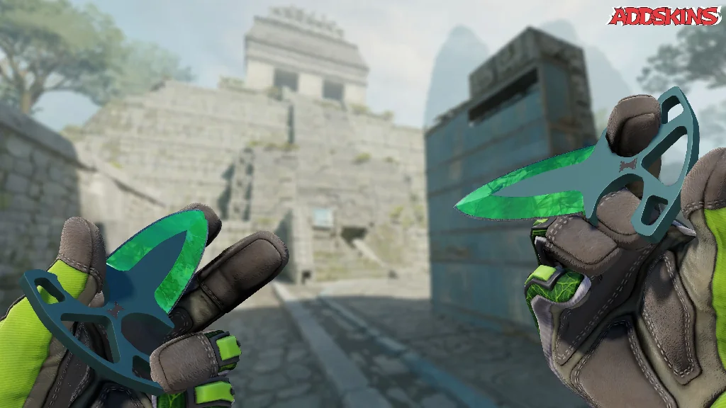 ★ Shadow Daggers | Gamma Doppler Emerald inspecting