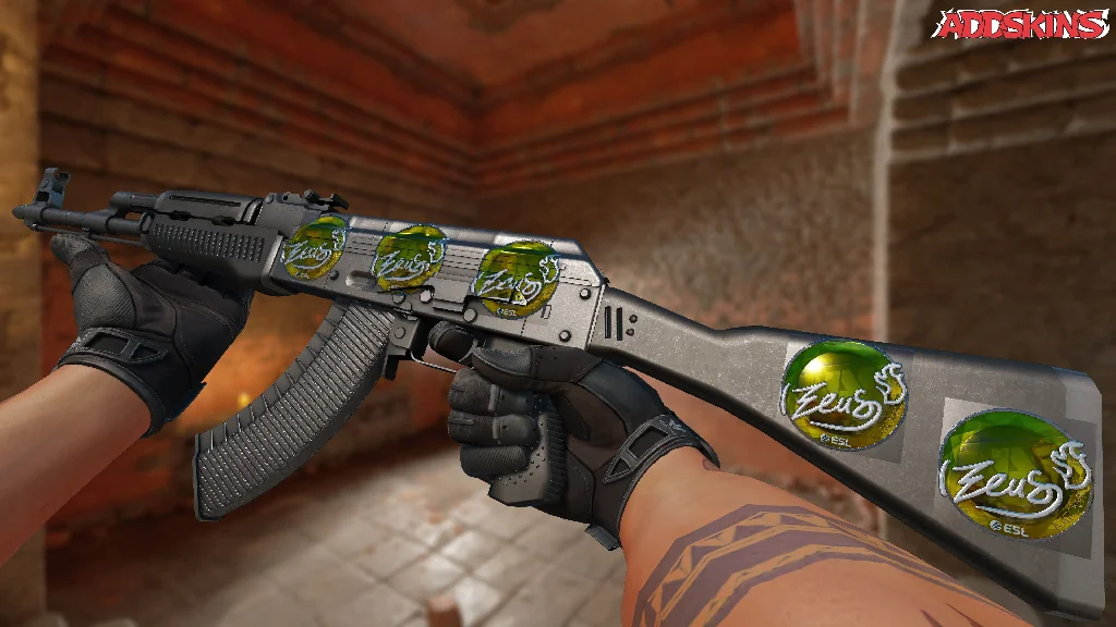 Sticker | Zeus (Foil) | Katowice 2019 inspecting