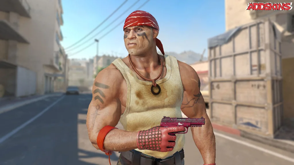 Five-SeveN | Crimson Blossom pose-1
