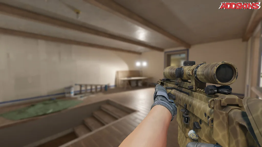 SCAR-20 | Sand Mesh holding