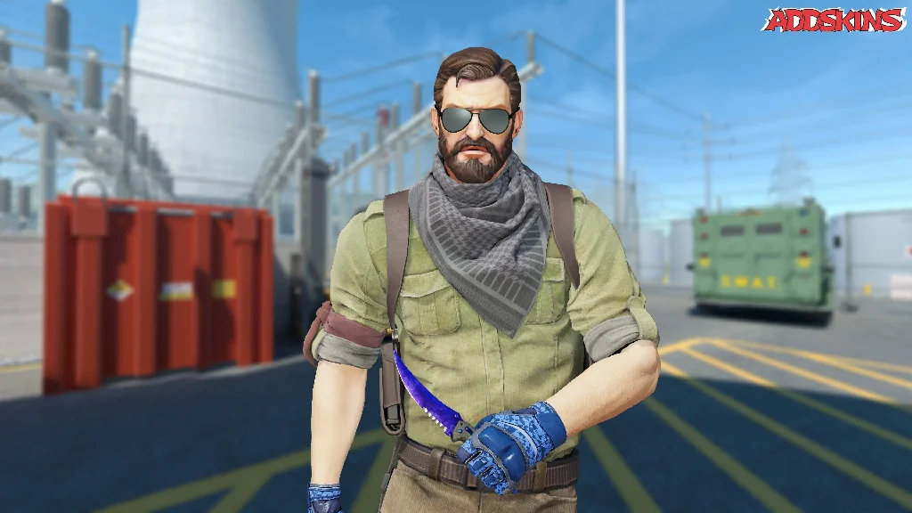 ★ Flip Knife | Doppler Sapphire pose-1