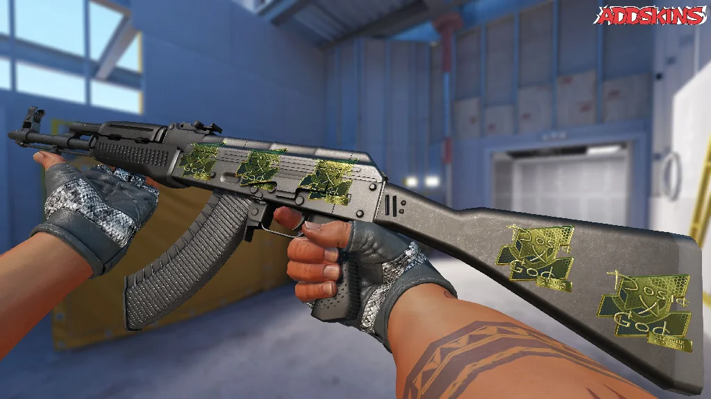 Sticker | Dosia (Gold) | Atlanta 2017 inspecting