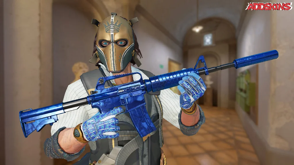 M4A1-S | Blue Phosphor pose-1