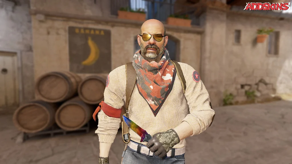 ★ Nomad Knife | Marble Fade pose-1