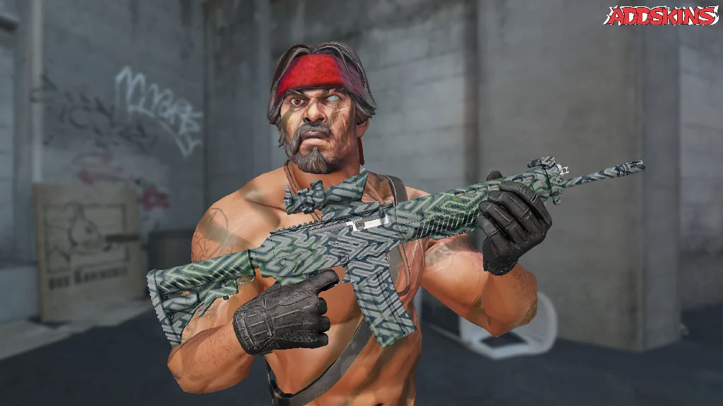 SG 553 | Barricade pose-1