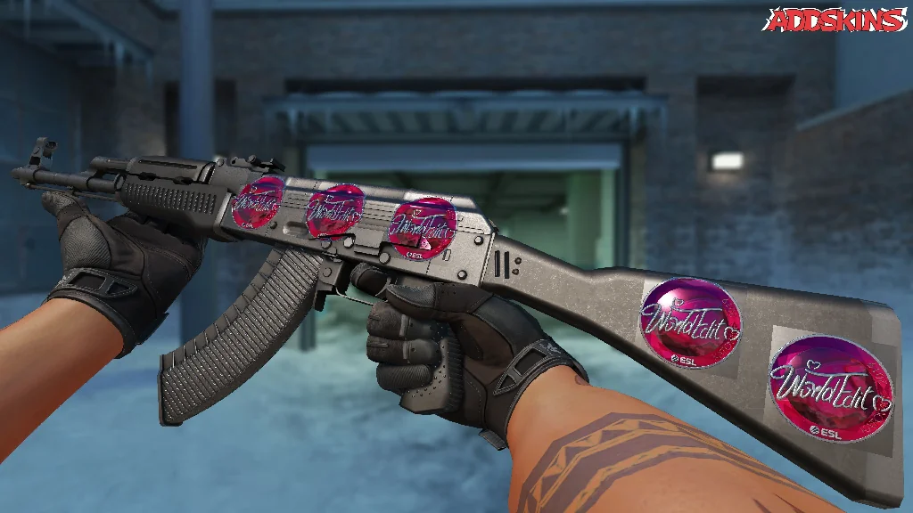 Sticker | WorldEdit (Foil) | Katowice 2019 inspecting