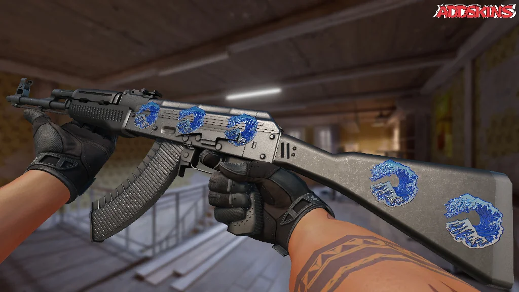 Sticker | Great Wave (Foil) inspecting