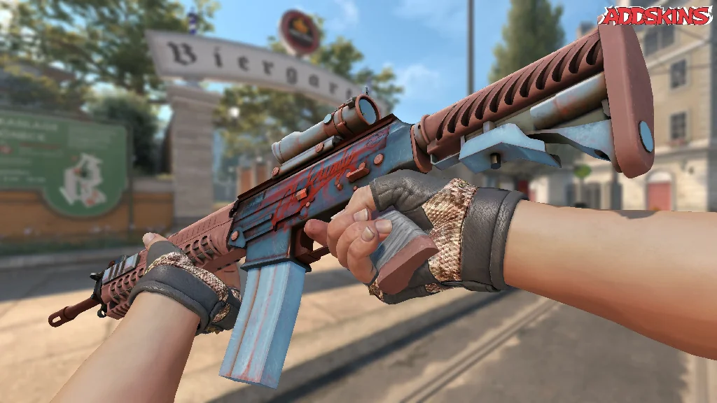 SG 553 | Ol' Rusty inspecting