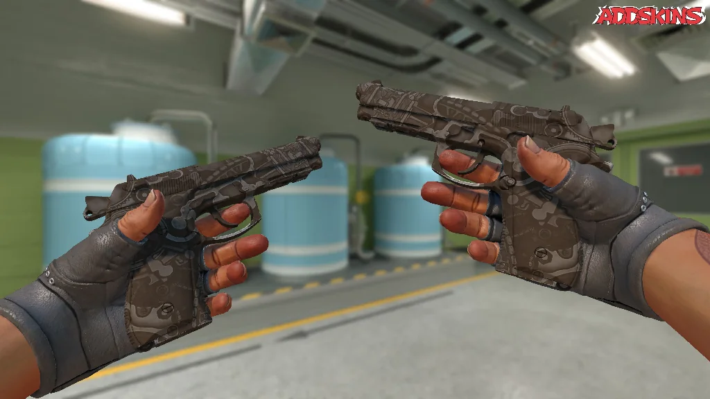 Dual Berettas | Oil Change inspecting