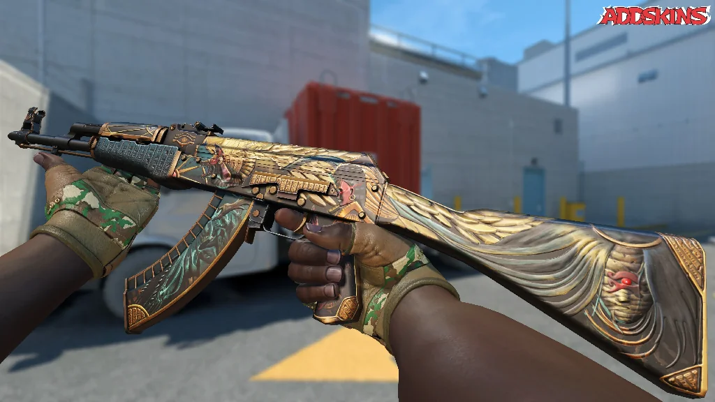 AK-47 | Legion of Anubis inspecting