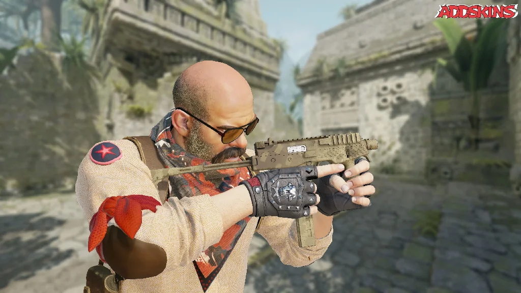 MP9 | Sand Dashed pose-3