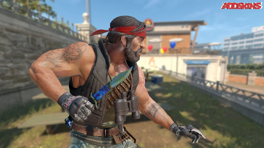 ★ Bowie Knife | Case Hardened pose-3