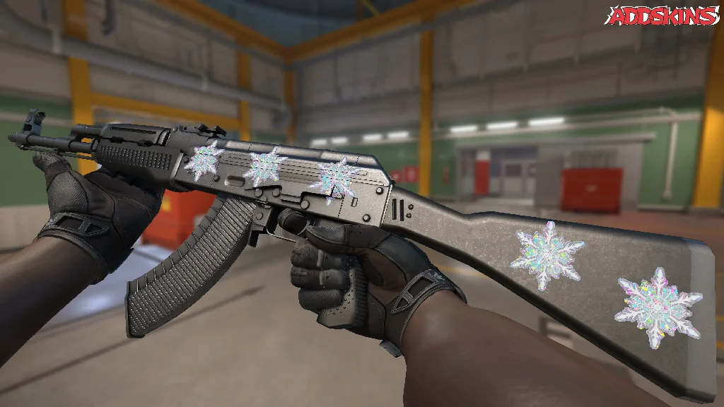 Sticker | Snowfall (Glitter) inspecting