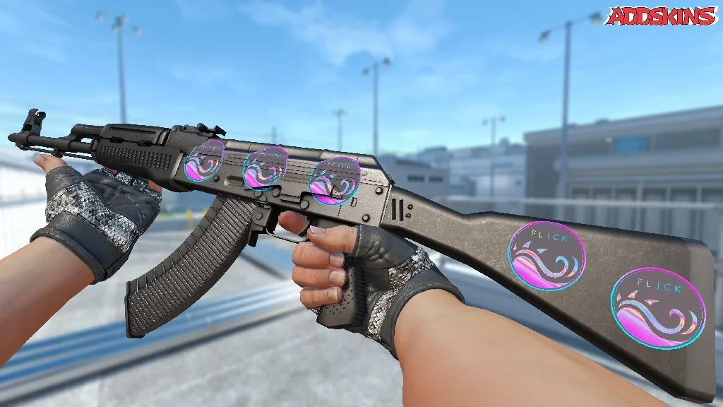 Sticker | Miami Flick (Holo) inspecting