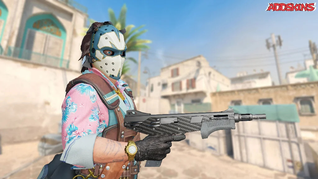 MAG-7 | Carbon Fiber pose-3