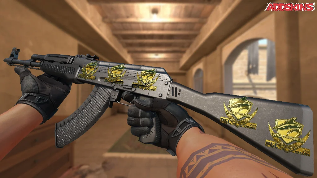 Sticker | Vega Squadron (Gold) | Krakow 2017 inspecting