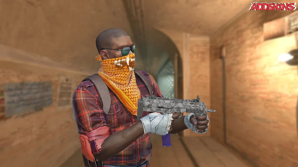MP7 | Skulls pose-3