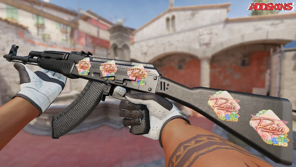 Sticker | rain (Holo) | Rio 2022 inspecting