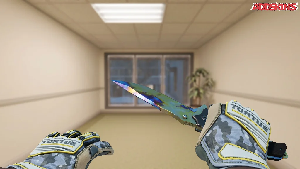 ★ Nomad Knife | Case Hardened holding