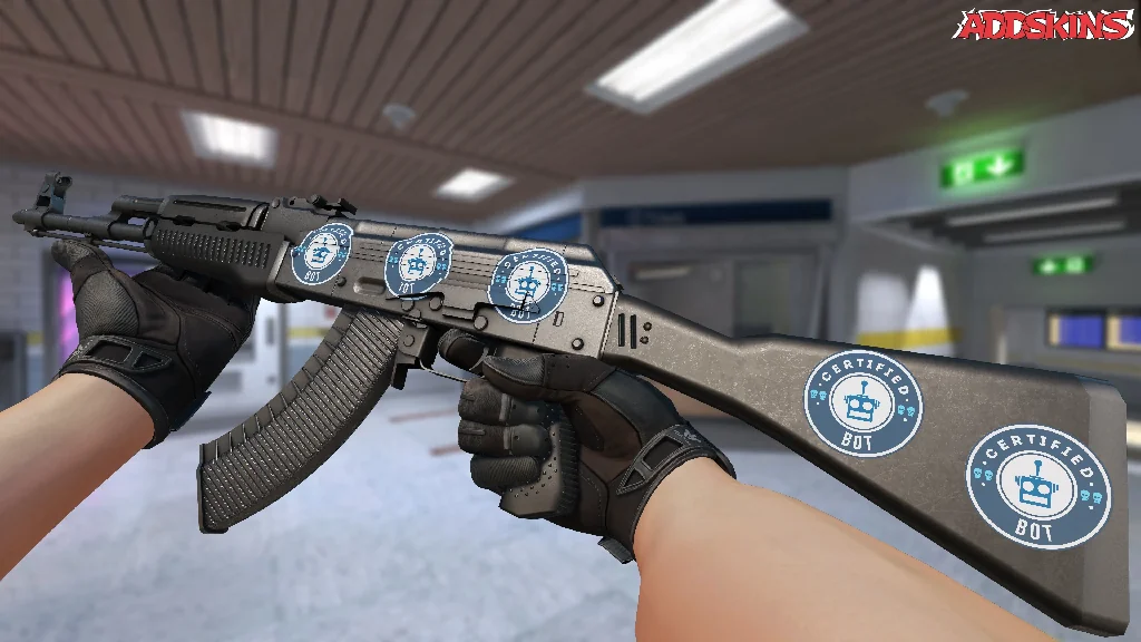 Sticker | The Bot inspecting
